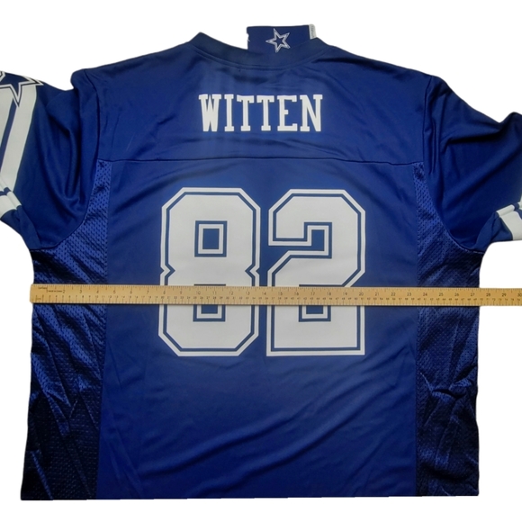 NWT Dallas Cowboys Jason Witten #82 Jersey Mens 2XL Navy Blue Mesh - Picture 8 of 11